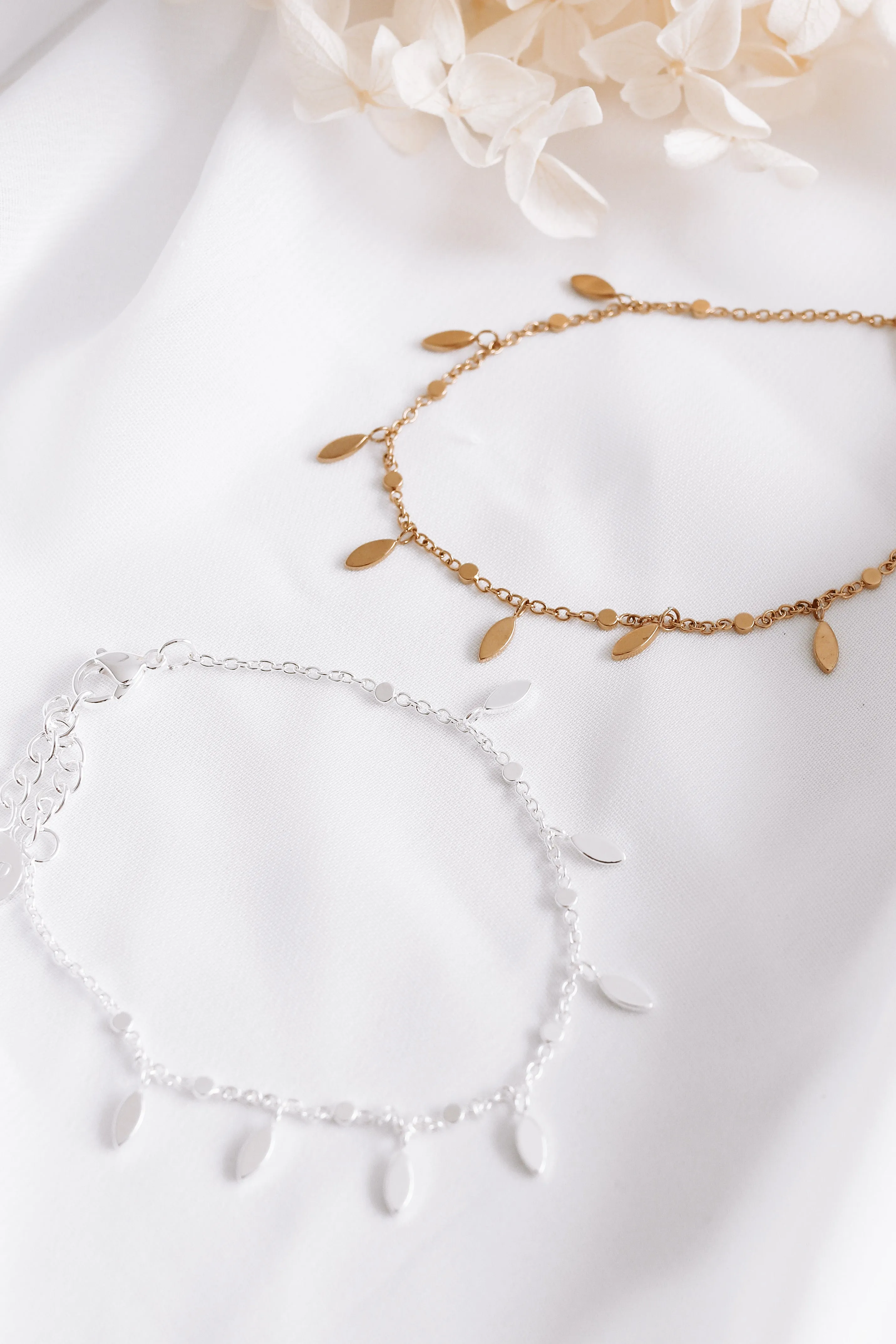 Whitney - Gold or Silver Stainless Steel Bracelet