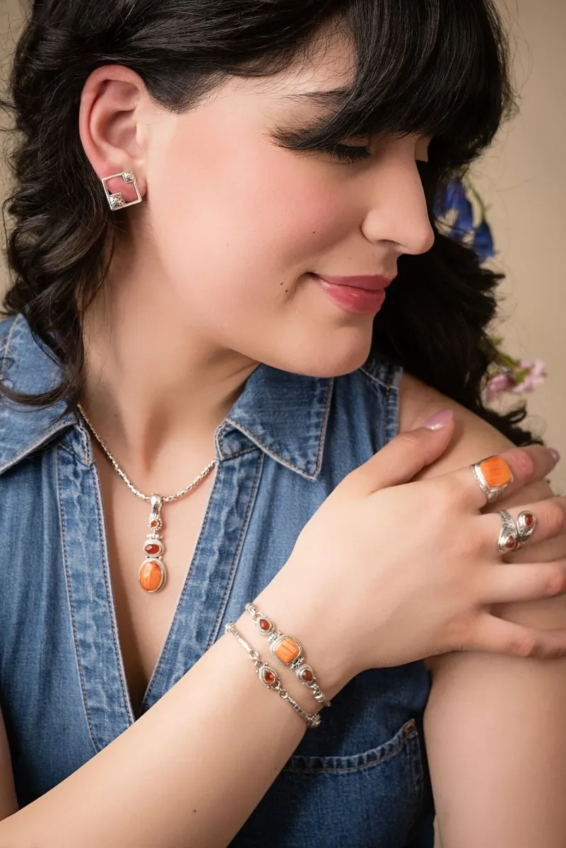 Wish Bracelet? in Carnelian
