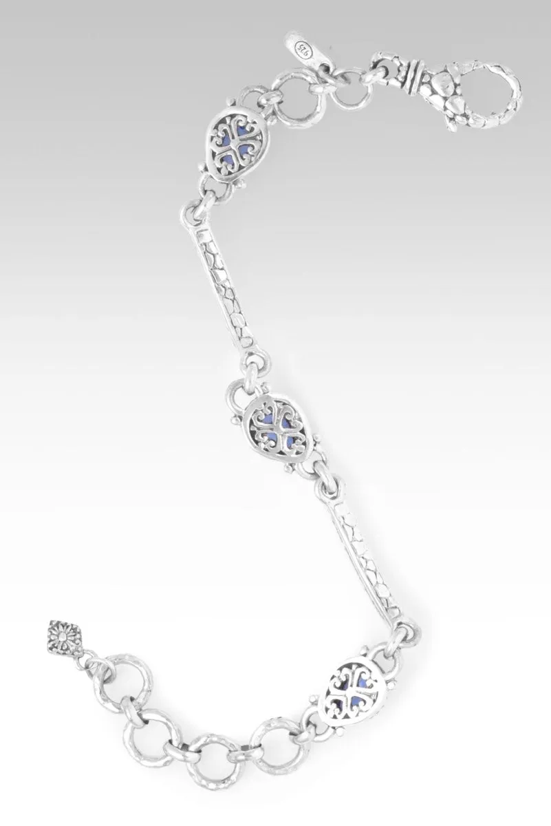 Wish Bracelet? in Royal Bali Blue? Mystic Topaz