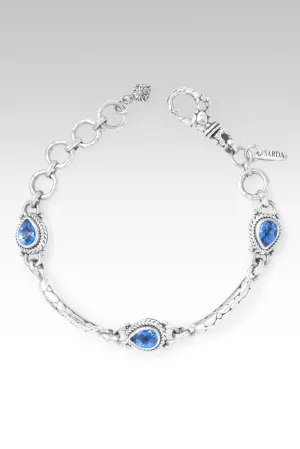 Wish Bracelet? in Royal Bali Blue? Mystic Topaz