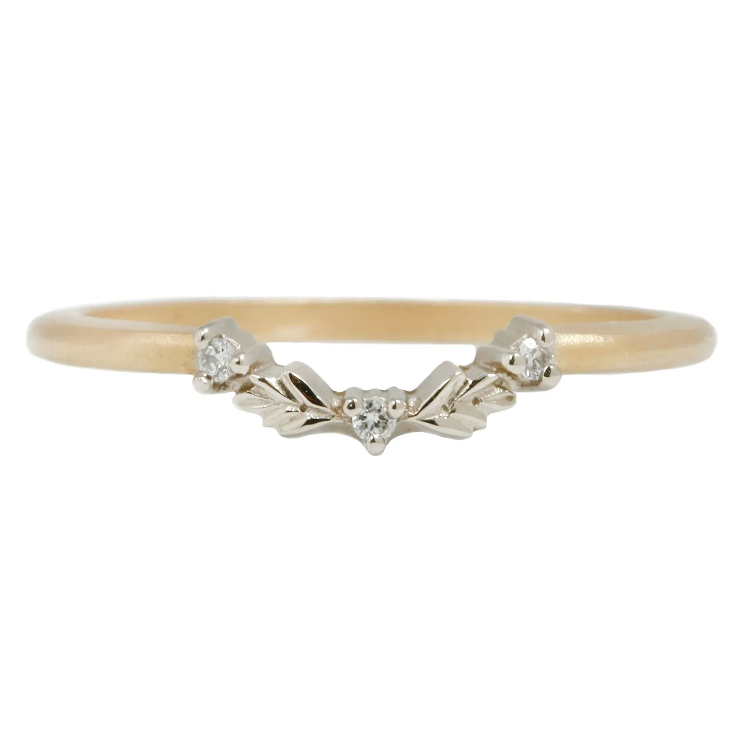 Wood Nymph Diamond Nesting Band
