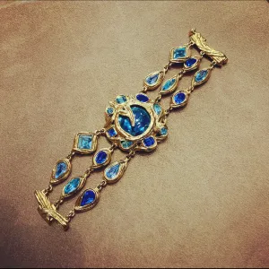 Yves Saint Laurent Blue Statement bracelet