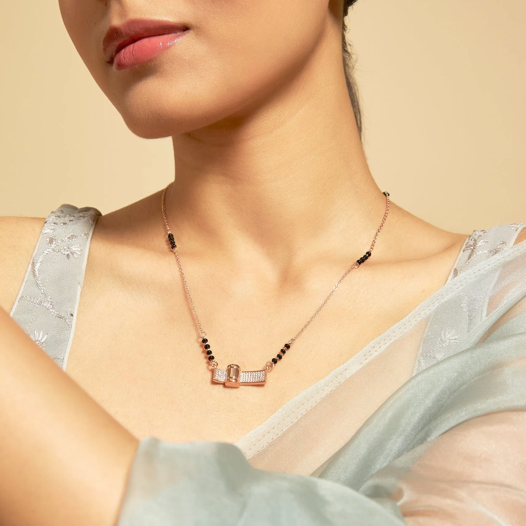Zircon Mangalsutra 170708
