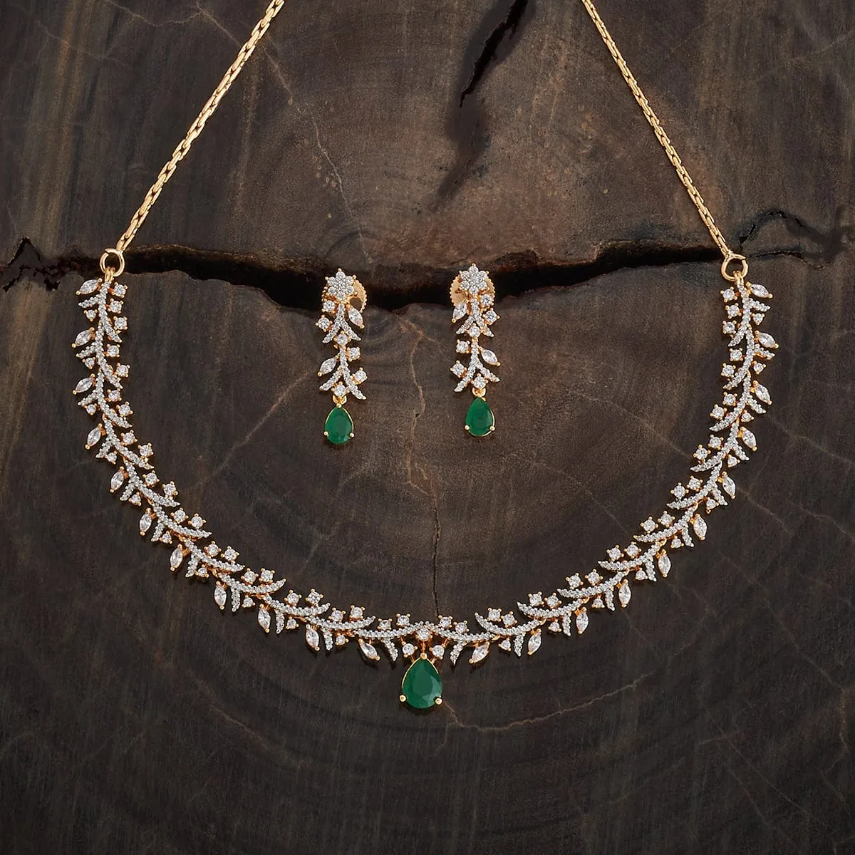 Zircon Necklace 181207