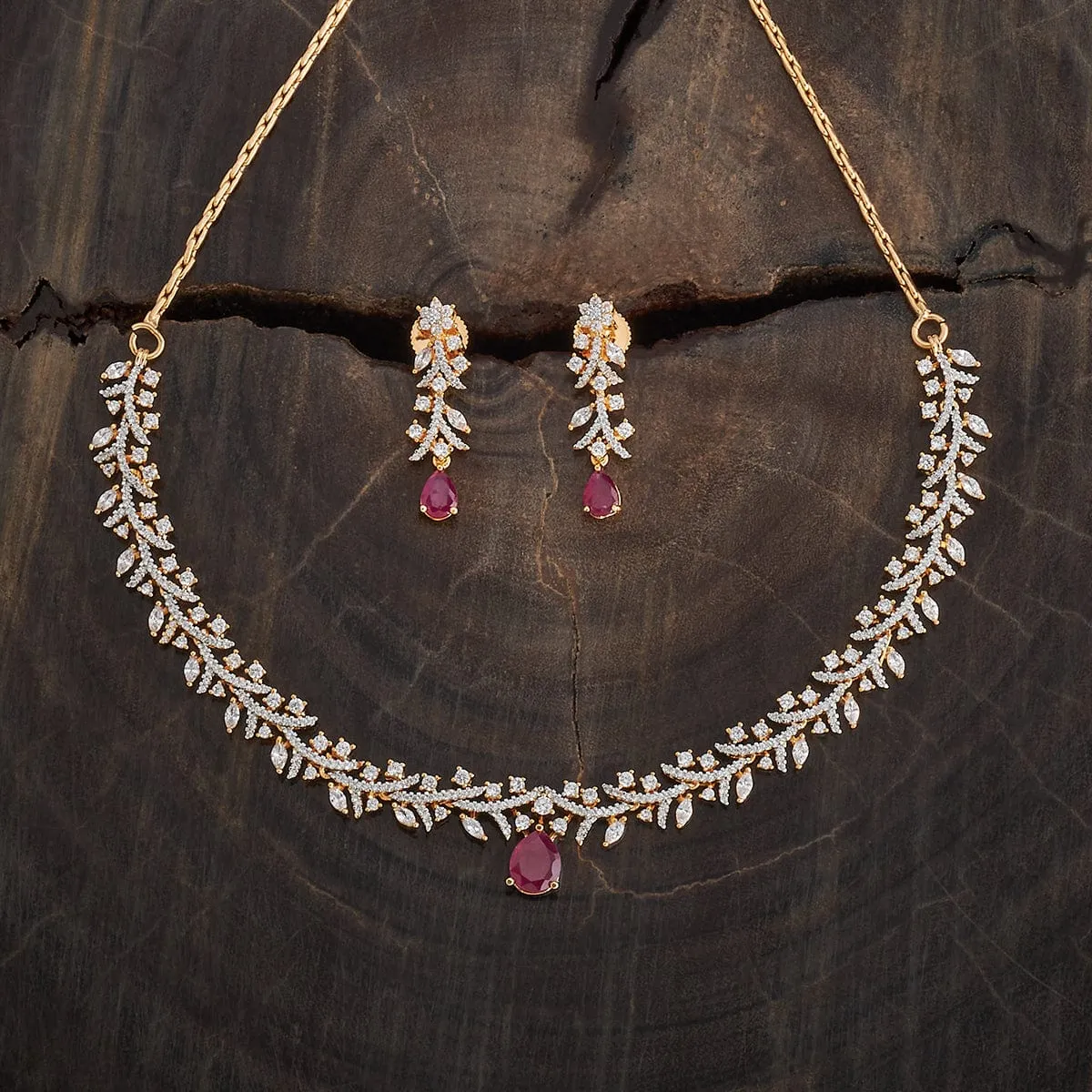 Zircon Necklace 181207