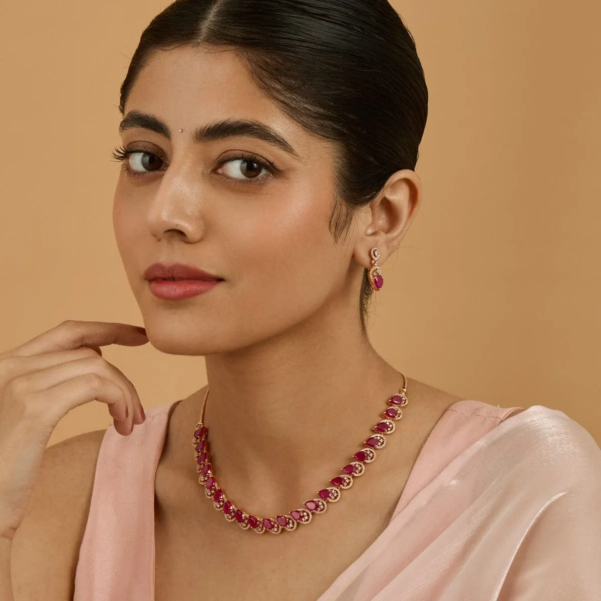 Zircon Necklace 181537